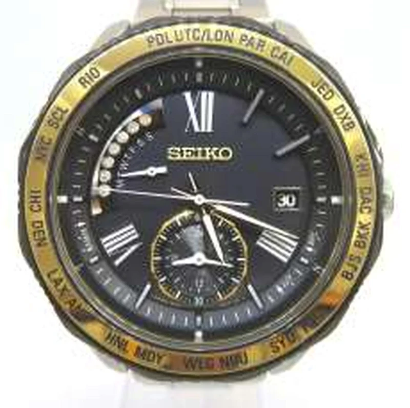 SEIKO Seiko Lights Weltzeit Solar 8B54-0BG0