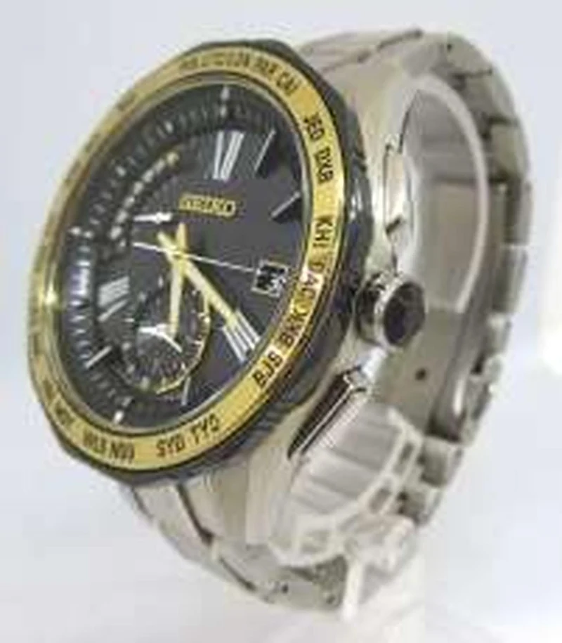 SEIKO Seiko Lights Weltzeit Solar 8B54-0BG0