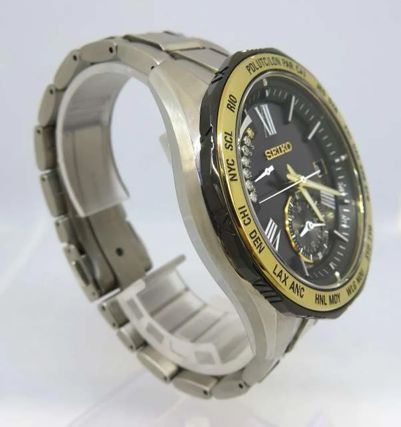 SEIKO Seiko Lights Weltzeit Solar 8B54-0BG0