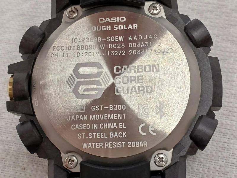 CASIO G-SHOCK GST-B300B-1AJF
