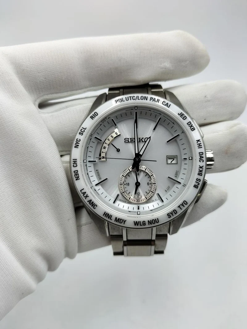 SEIKO Funkgesteuerte Solaruhr 8B54-01BC0