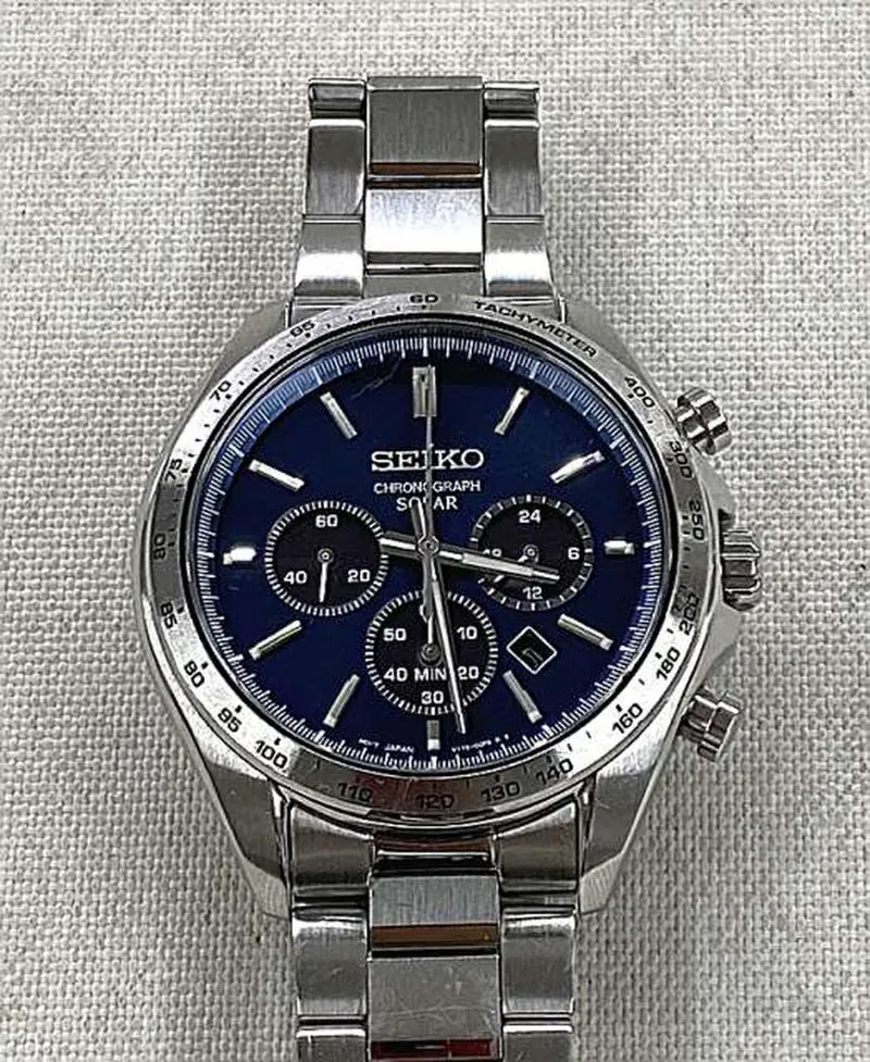 SEIKO Solar-Chronograph Uhr V175-0FA0