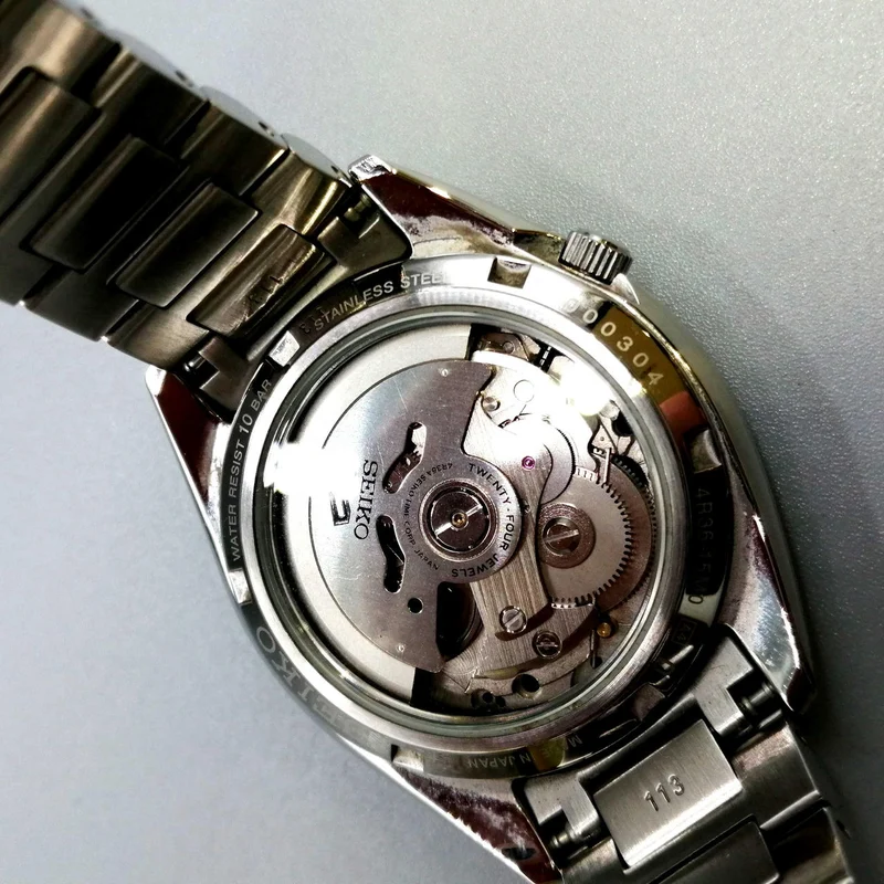 SEIKO Automatik-Armbanduhr 4R36-15M0