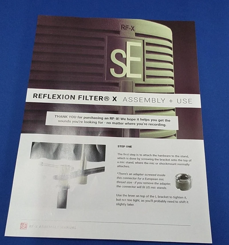 SE ELECTRONICS Reflexionsfilter RF-X