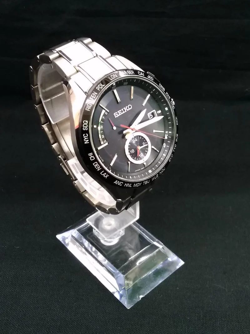 SEIKO Blightz Weltzeituhr 8B63-0AB0