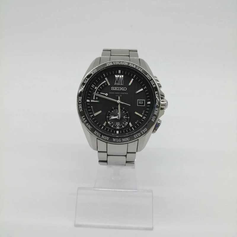 SEIKO Solar-Funkuhr 8B54-0AW0