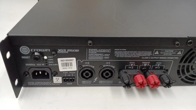 CROWN Endstufe XLS2502
