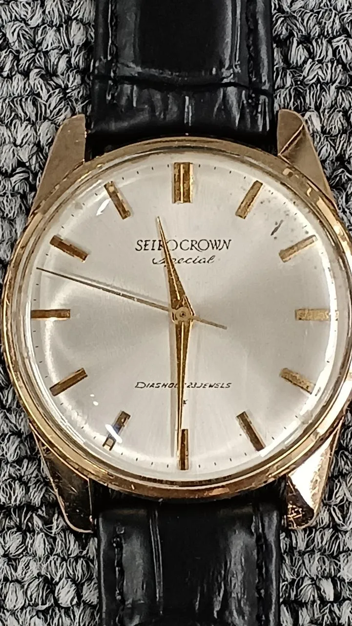 SEIKO Armbanduhr mit Handaufzug CROWN SPECIAL