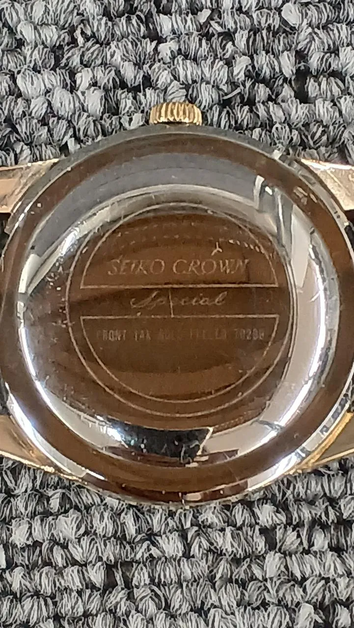 SEIKO Armbanduhr mit Handaufzug CROWN SPECIAL