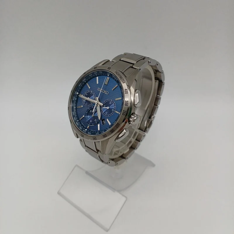 SEIKO Funkgesteuerter Solar-Chronograph 8B92-0AB0