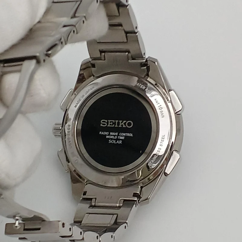 SEIKO Funkgesteuerter Solar-Chronograph 8B92-0AB0