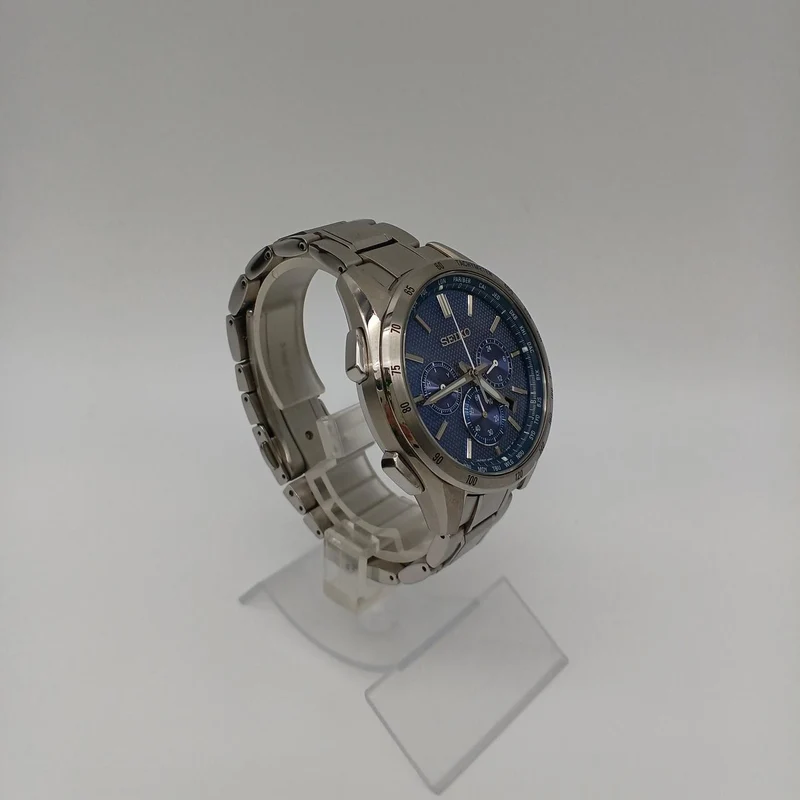 SEIKO Funkgesteuerter Solar-Chronograph 8B92-0AB0