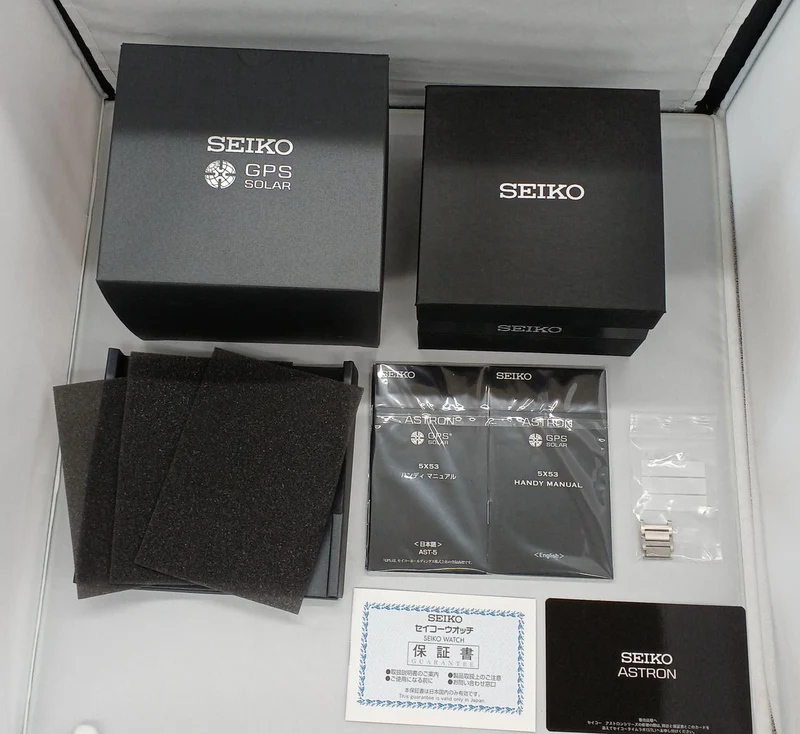 SEIKO ASTRON GPS-Solararmbanduhr 5X53-0BR0