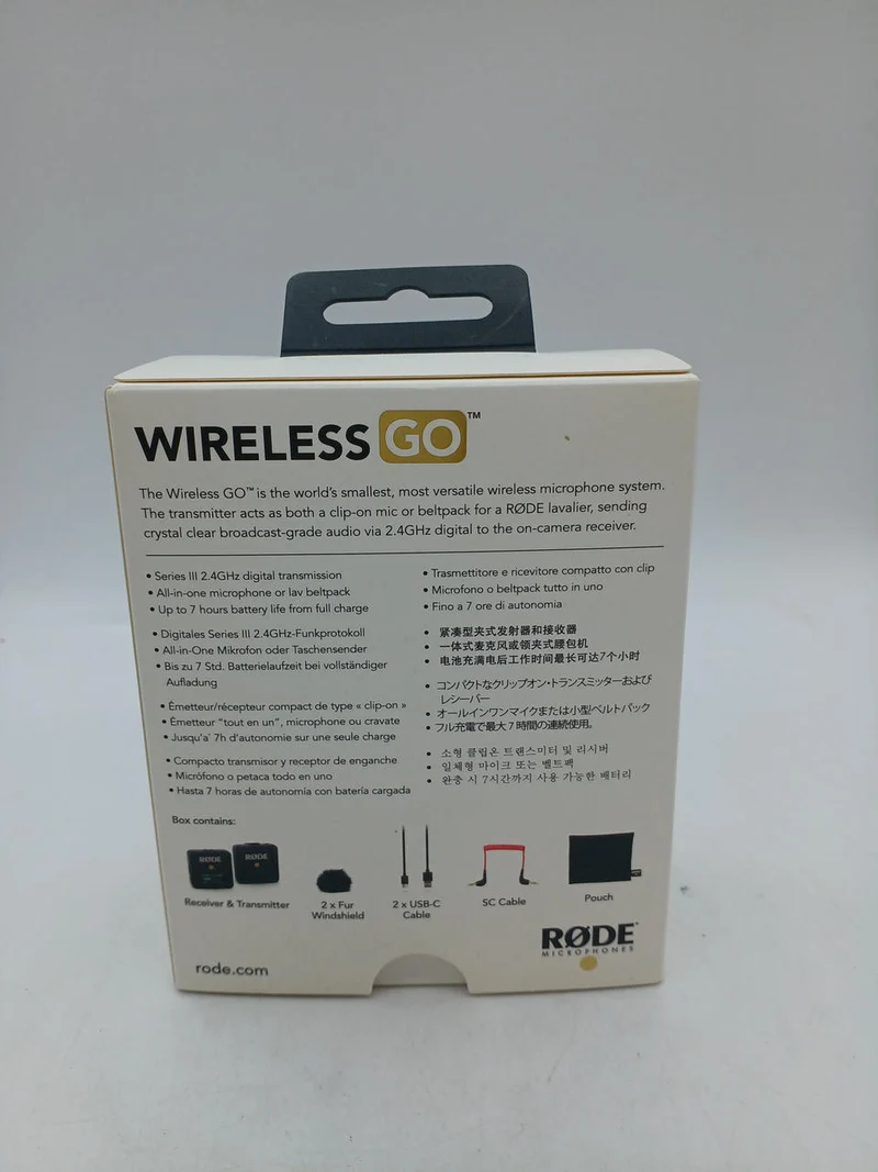 RODE Drahtloses Mikrofon WIRELESS GO
