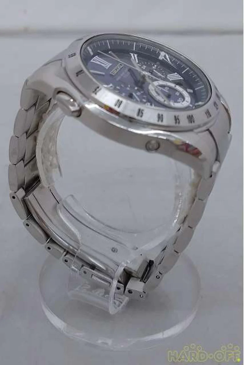 SEIKO Solar-Funkuhr mit blauem Zifferblatt 8B82-OAGO
