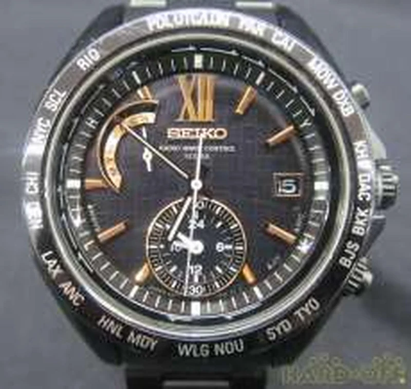 SEIKO Quarz-Analog-Armbanduhr 8B54-0AG0
