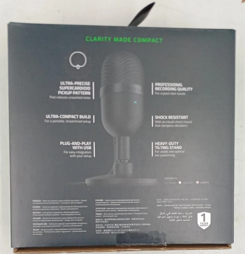RAZER USB-Kondensatormikrofon RZ19-0345