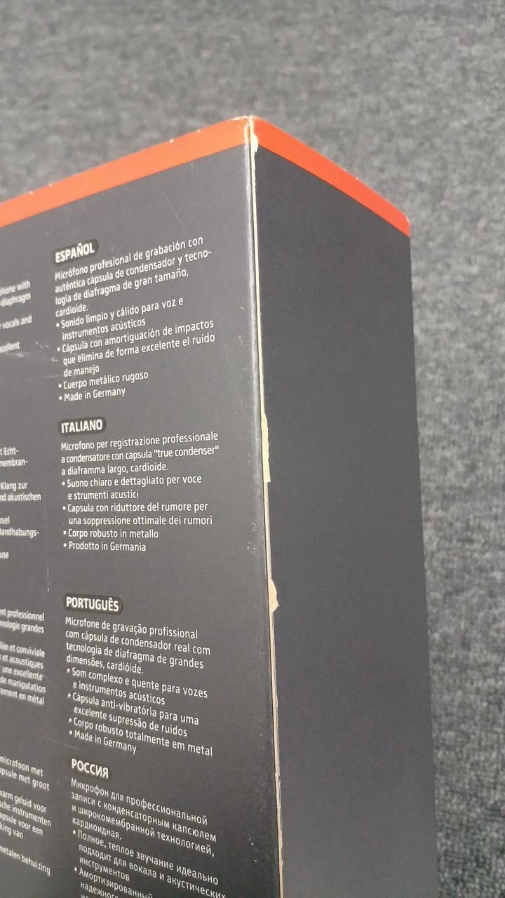 SENNHEISER Kondensatormikrofon MK4