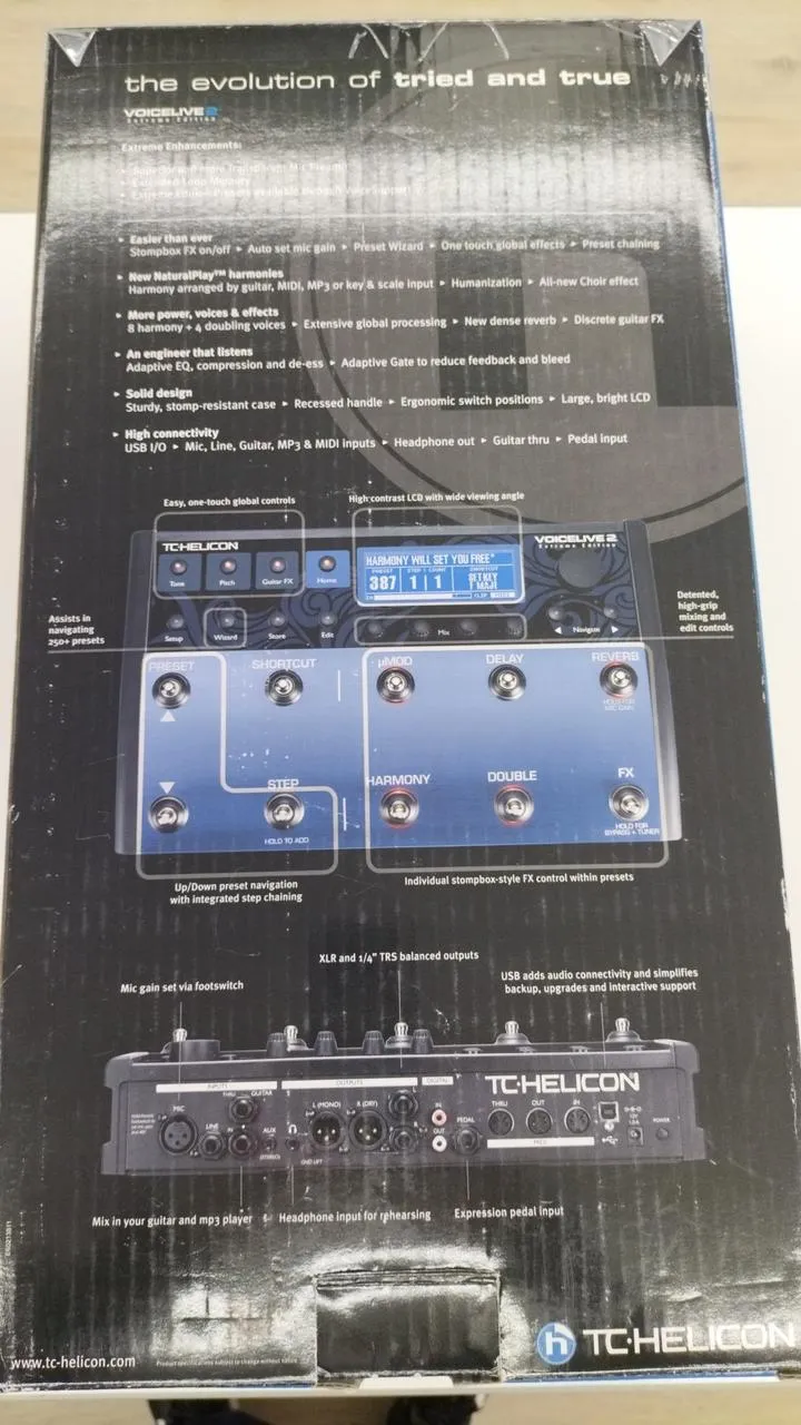 TC-HELICON Vocal Effects VOICELIVE2 EXTREME EDITION