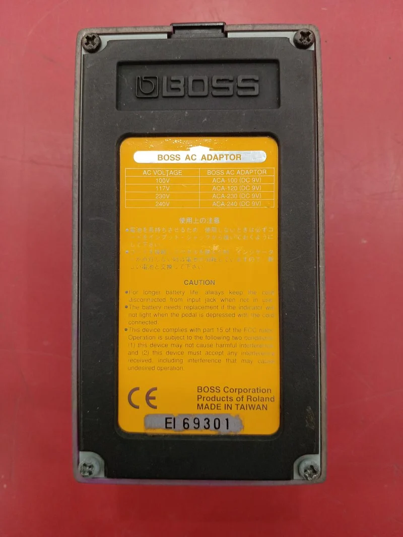 BOSS Effektpedal BF-2 Taiwan orange