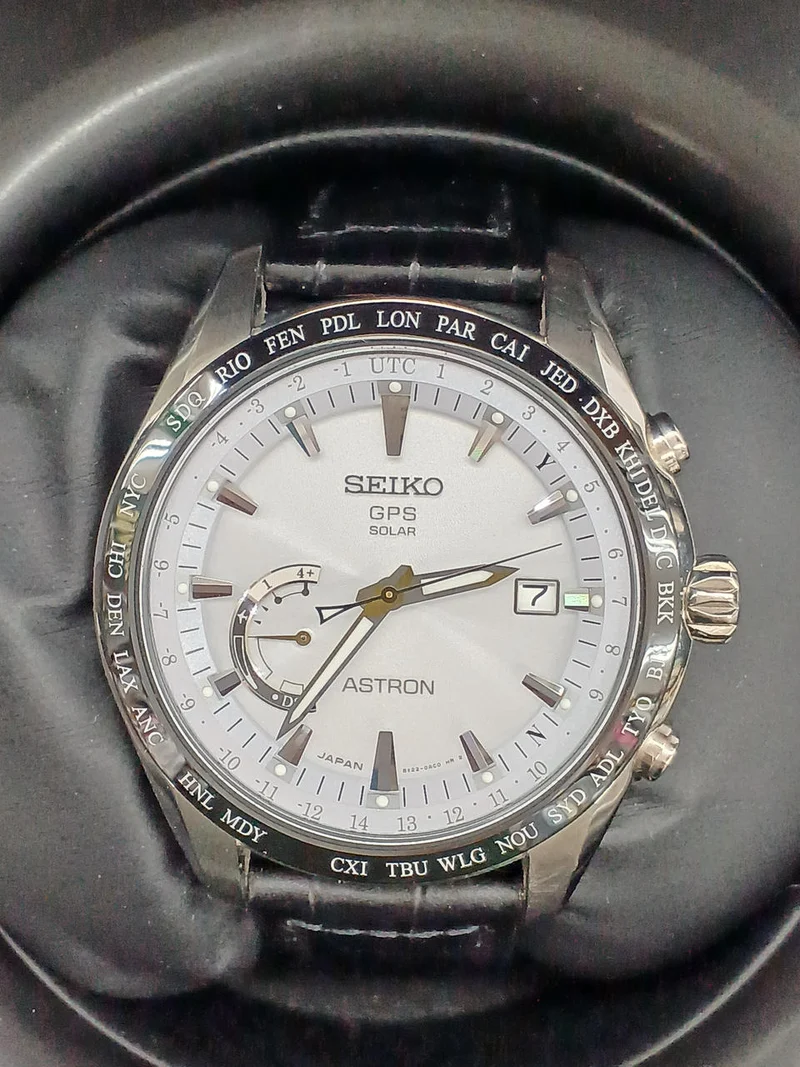 SEIKO Solar-Armbanduhr SBXB085