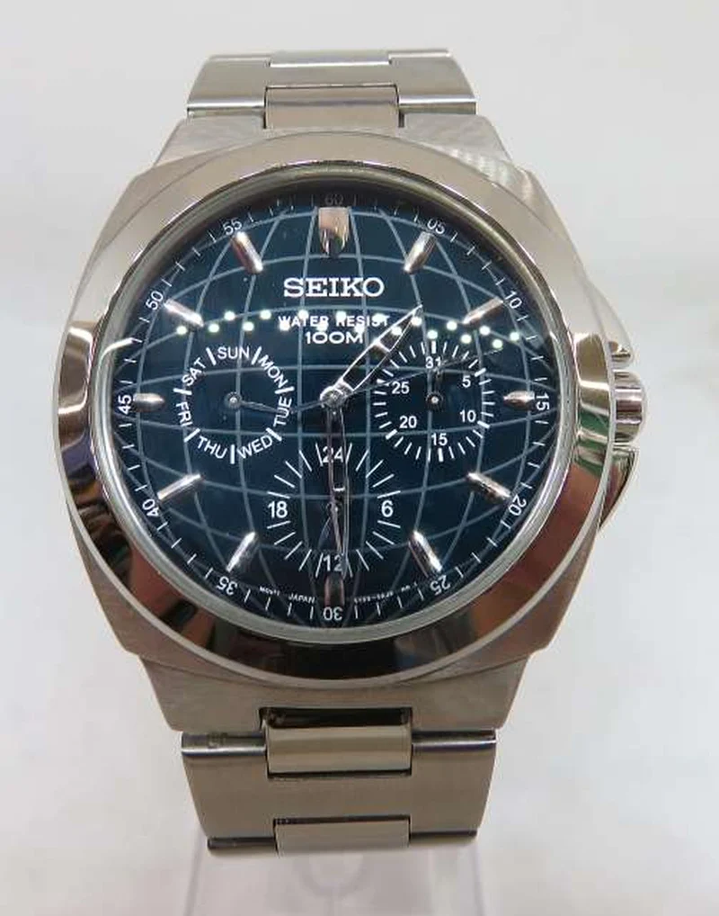 SEIKO Quarz-Analog-Armbanduhr 5Y89-0AF0