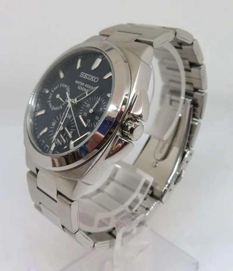SEIKO Quarz-Analog-Armbanduhr 5Y89-0AF0