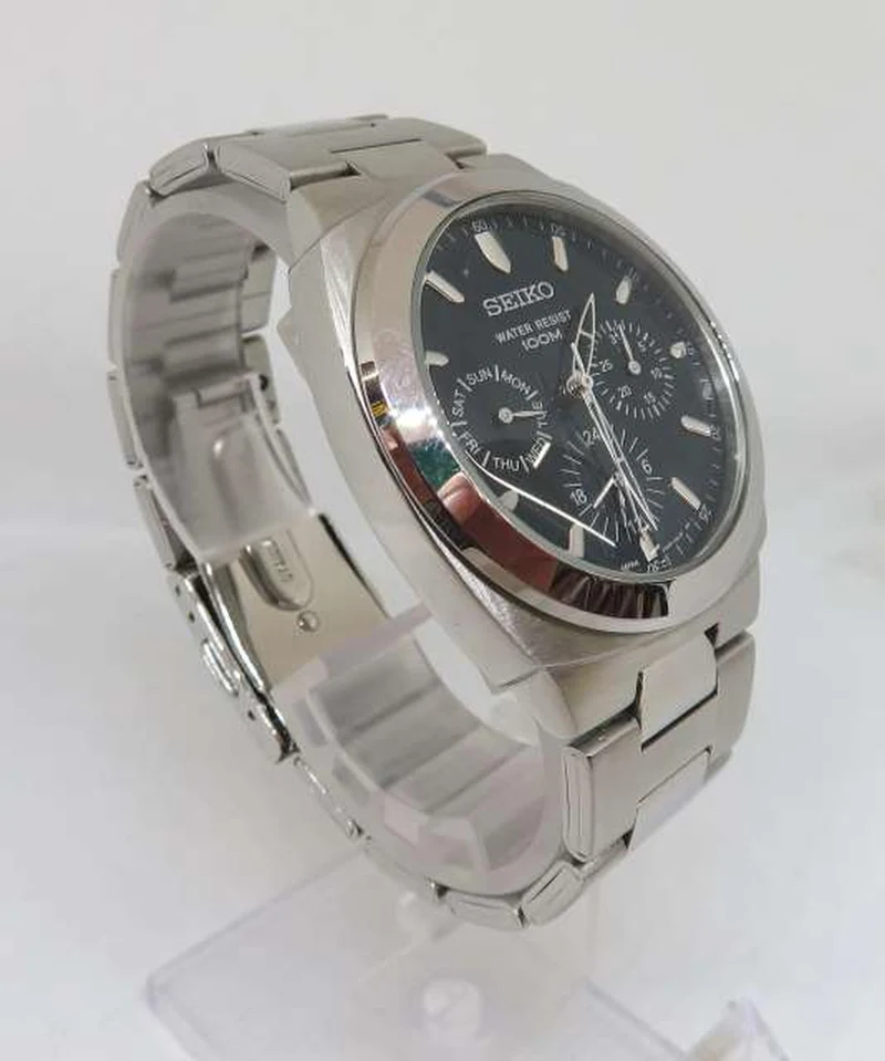 SEIKO Quarz-Analog-Armbanduhr 5Y89-0AF0