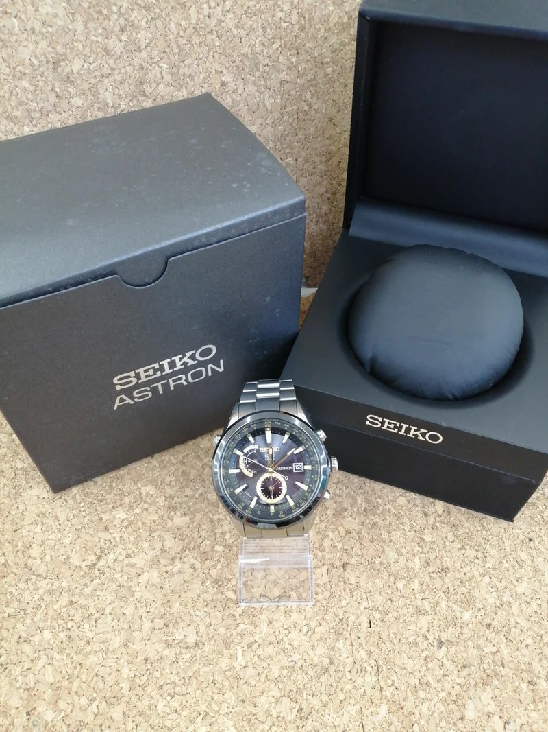 SEIKO Seiko Astron GPS Funkgesteuerte Solar-Armbanduhr SBXA005