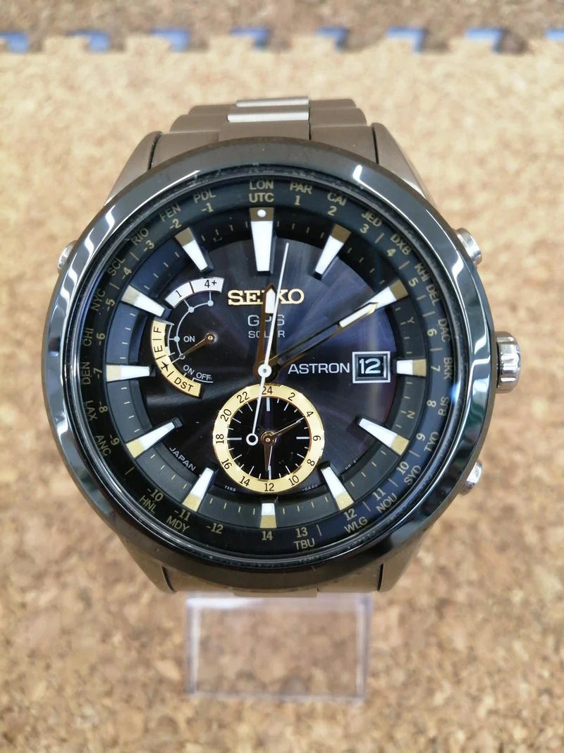 SEIKO Seiko Astron GPS Funkgesteuerte Solar-Armbanduhr SBXA005