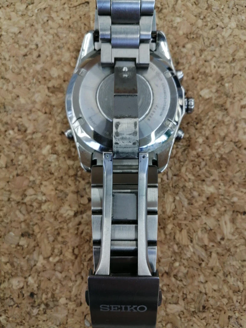 SEIKO Seiko Astron GPS Funkgesteuerte Solar-Armbanduhr SBXA005