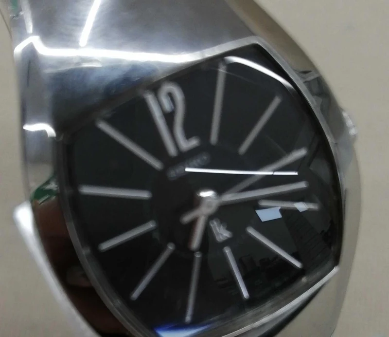 SEIKO Quarz-Armbanduhr 4N21-5450 Schwarz