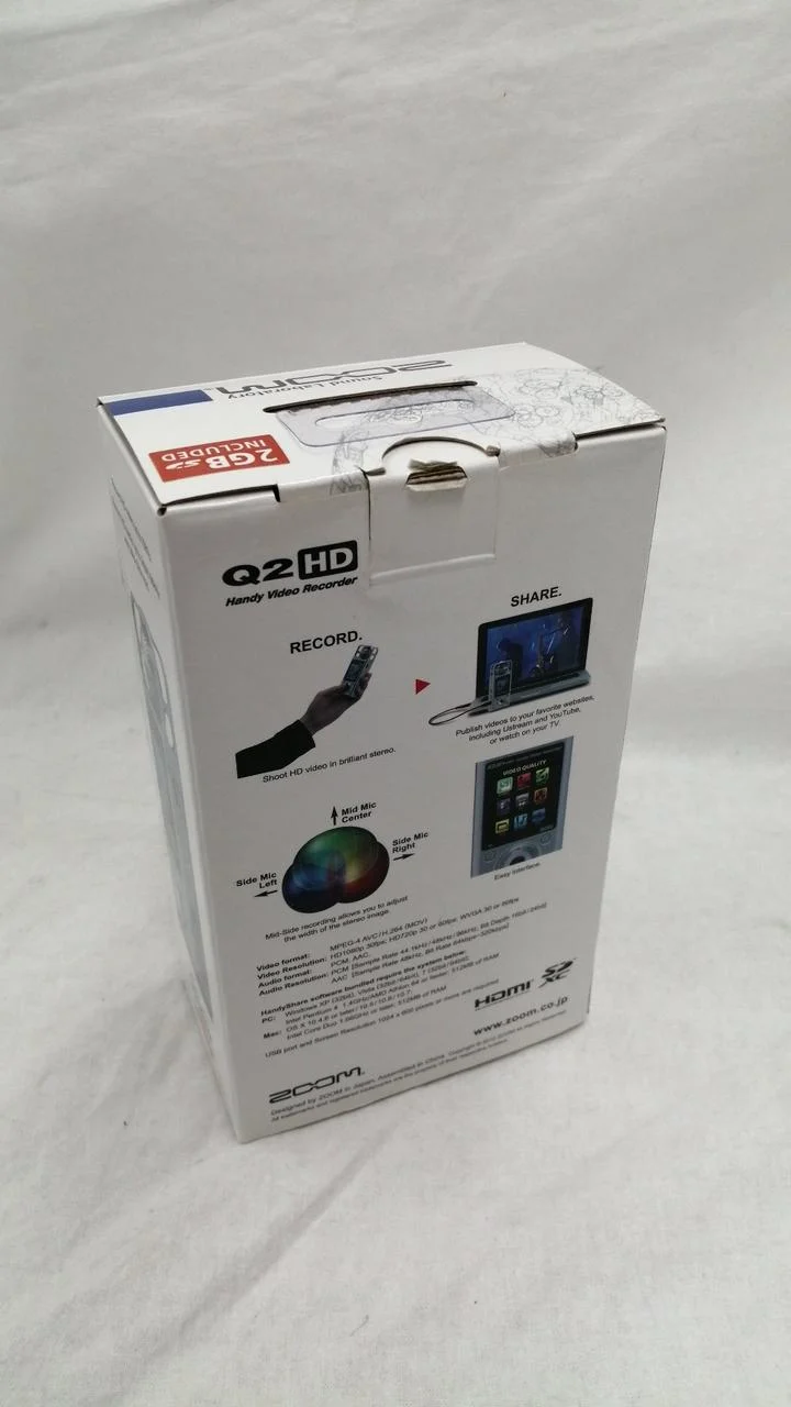 ZOOM Handy Recorder Q2HD/APQ-2HD
