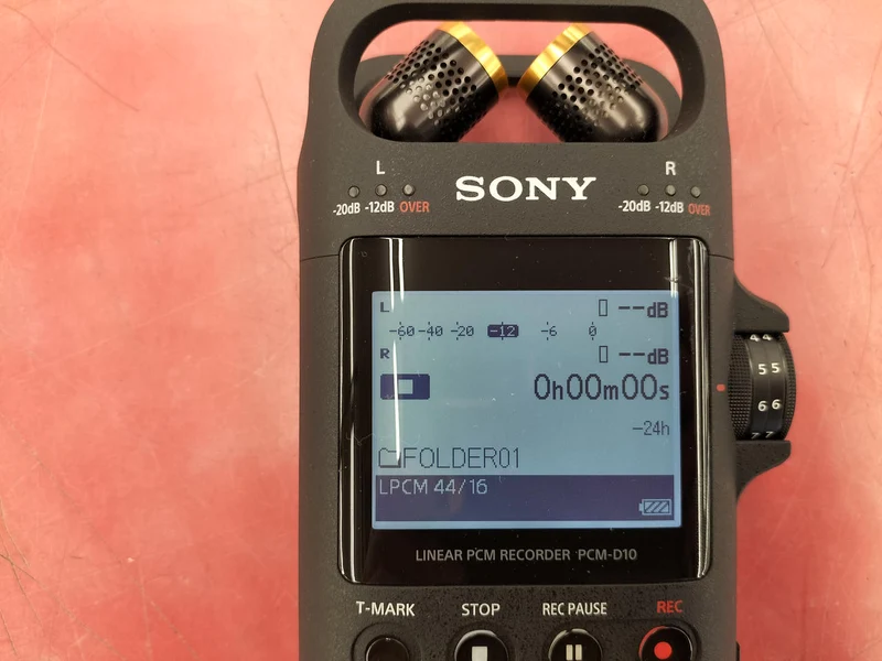 SONY Studiozubehör PCM-D10