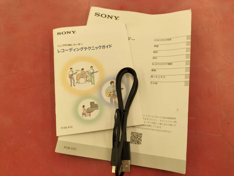 SONY Studiozubehör PCM-D10