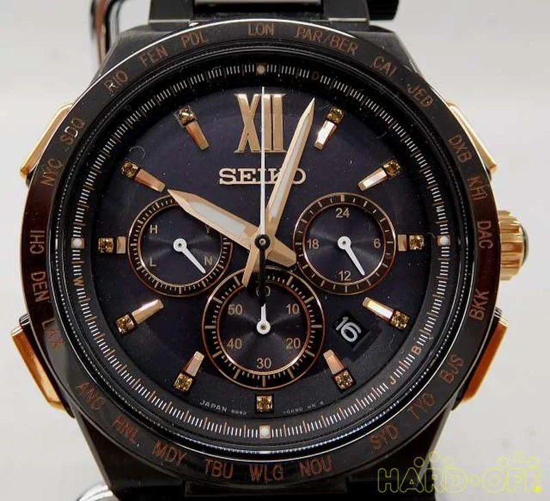 SEIKO Quarz-Analog-Armbanduhren SAGA214