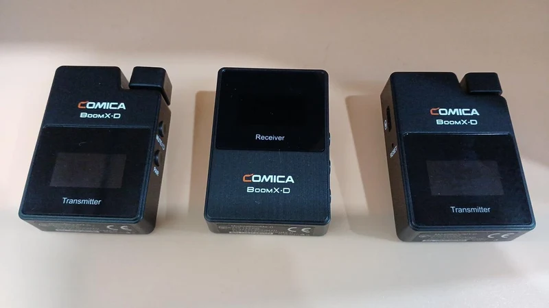 COMICA Drahtloses Mikrofon BOOMX-D D2