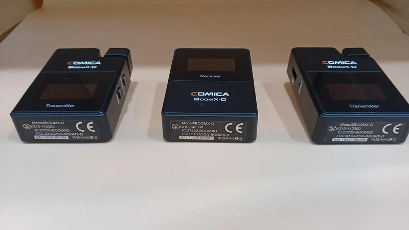 COMICA Drahtloses Mikrofon BOOMX-D D2