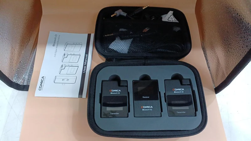 COMICA Drahtloses Mikrofon BOOMX-D D2
