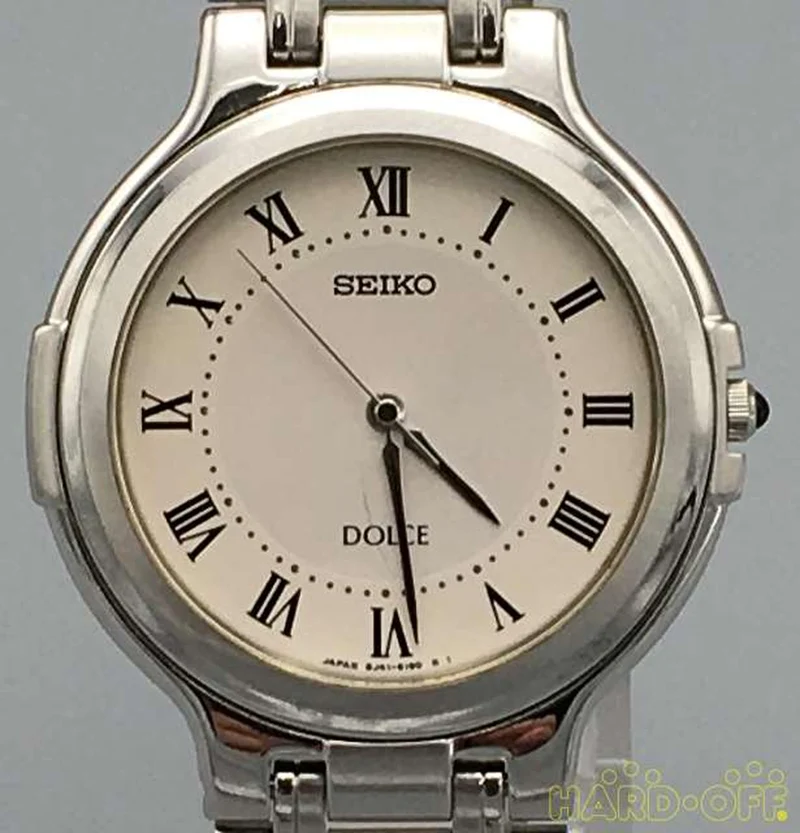 SEIKO DOLCE Quarz-Analog-Armbanduhr 8J41-6110