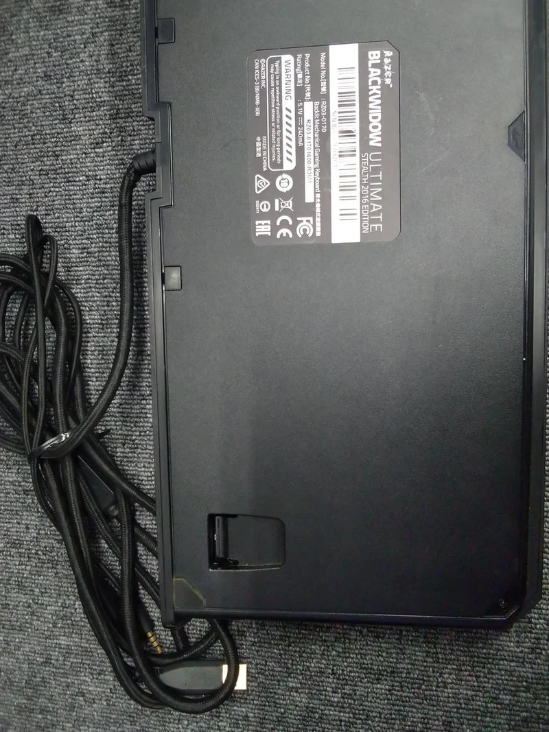 RAZER Gaming-Tastatur BLACKWIDOW ULTIMATE STEALTH