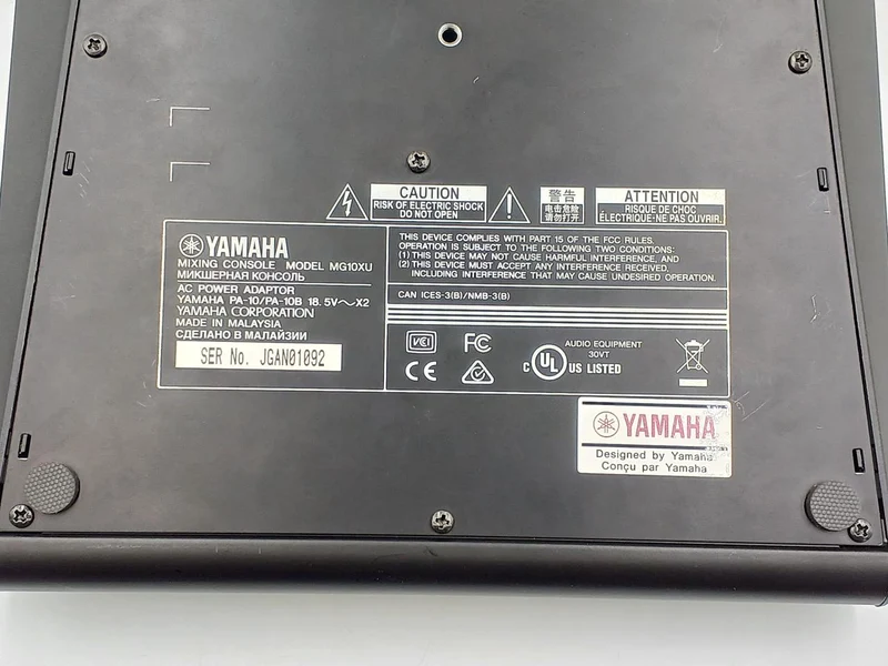 YAMAHA Mixer MG10XU