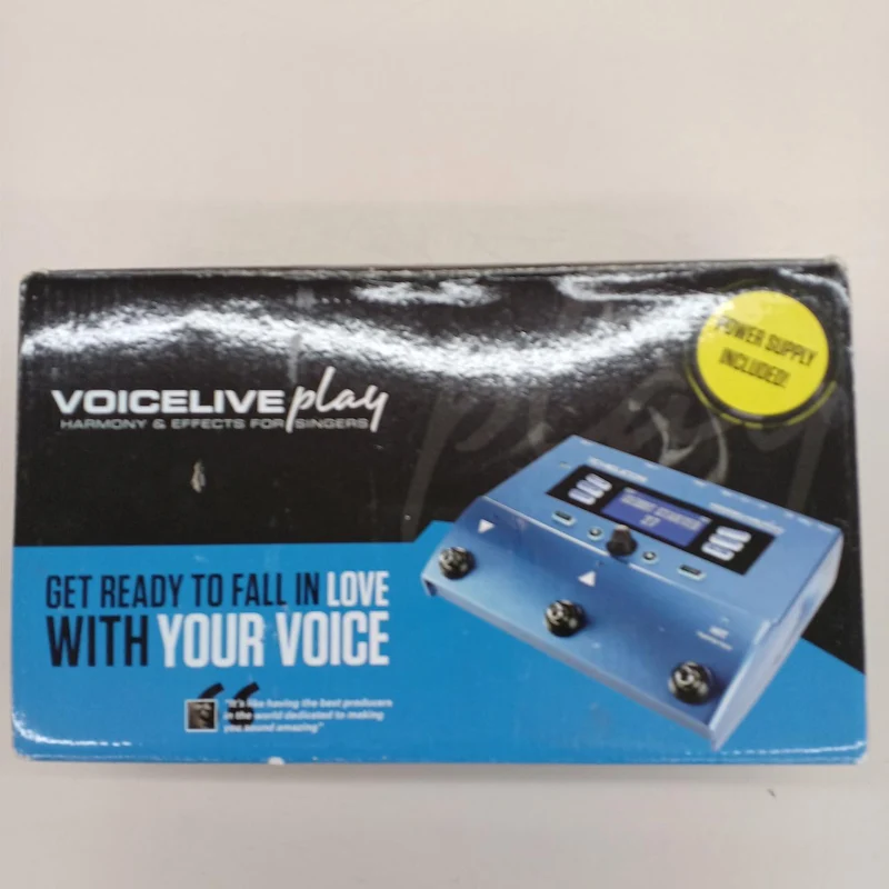 TC-HELICON Vocal Effects Pedal VOICELIVE PLAY
