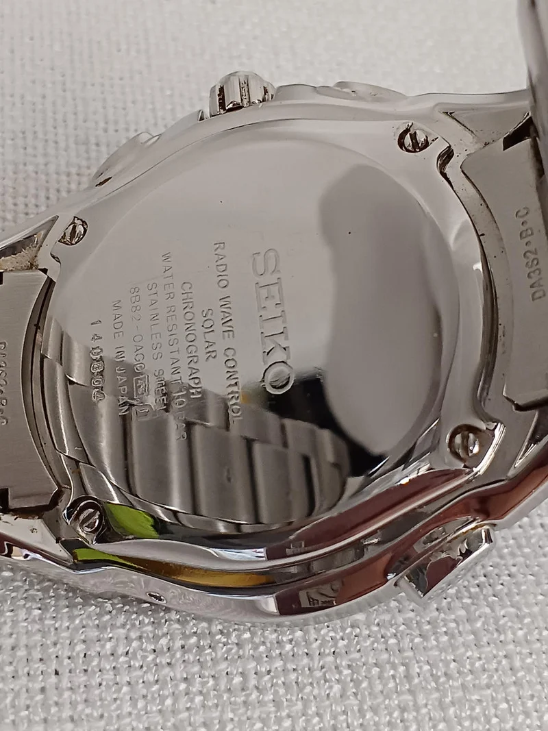 SEIKO Solar-Funkarmbanduhr 8B82-0AG0