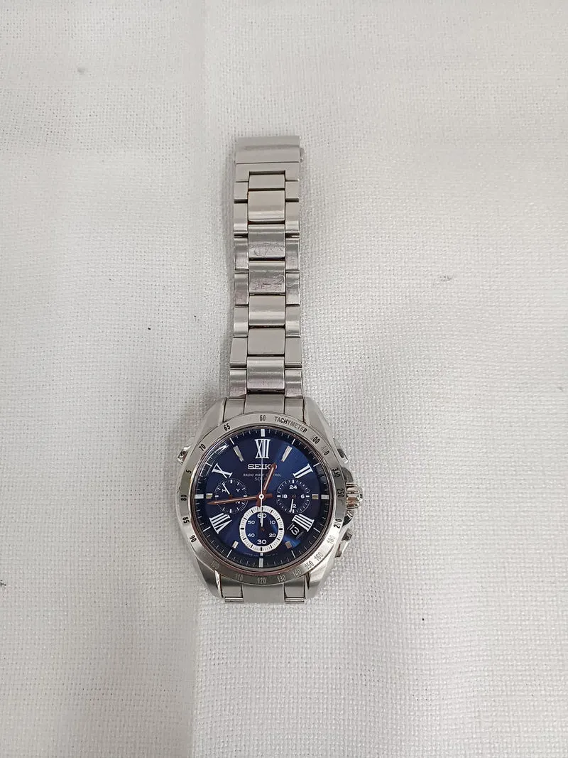 SEIKO Solar-Funkarmbanduhr 8B82-0AG0