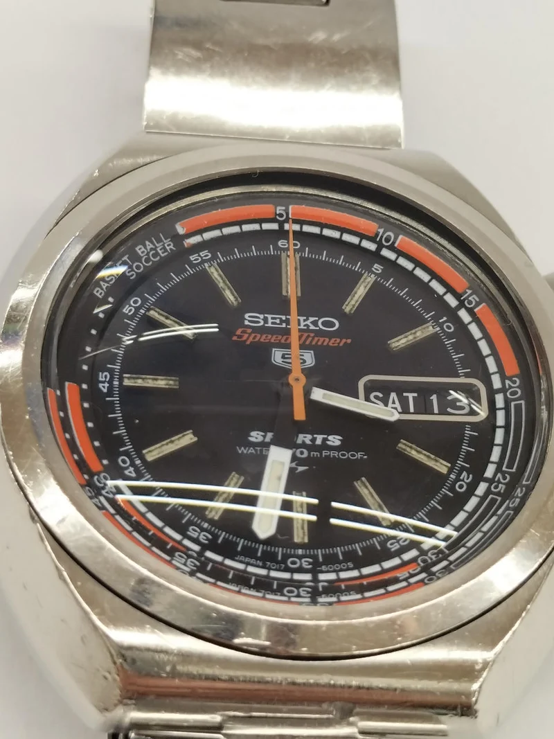 SEIKO SPEED-MASTER 7017-6000