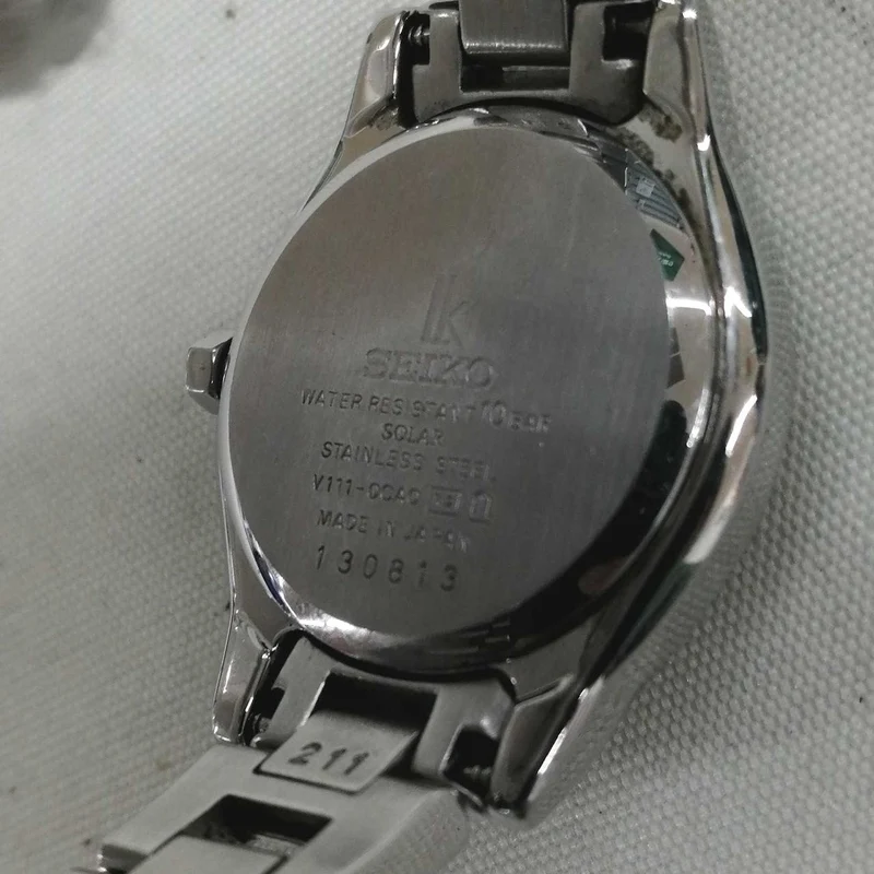 SEIKO Armbanduhr Solarbatterie