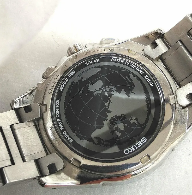 SEIKO Solar-Funkarmbanduhr 8B53-0AG0