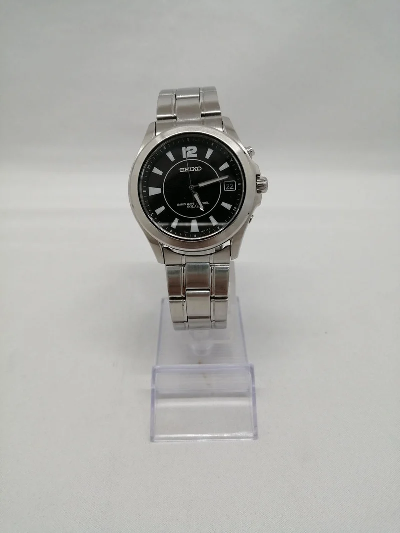 SEIKO Funkgesteuerte Solar-Armbanduhr 7B22-0AZ0