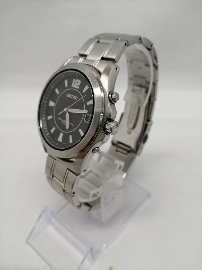 SEIKO Funkgesteuerte Solar-Armbanduhr 7B22-0AZ0